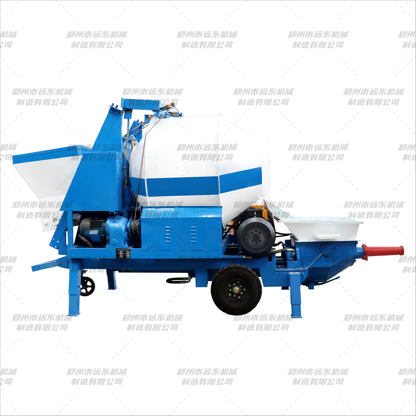 混凝土攪拌輸送一體機(圖3)